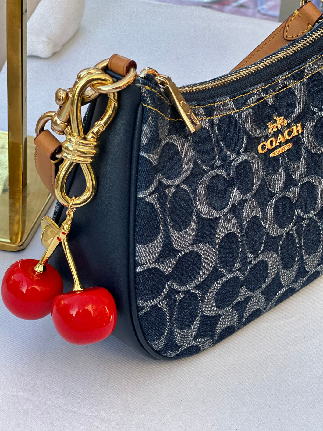 Cherry Purse charm