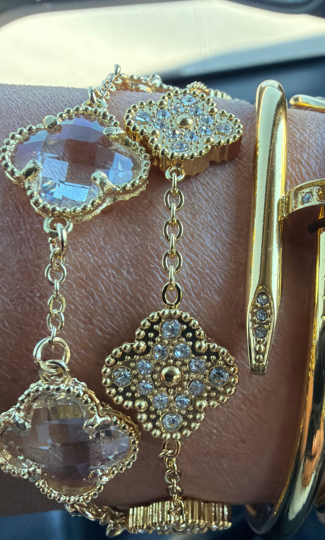 Bling cover bracelet