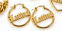 Load image into Gallery viewer, Latina Hoops
